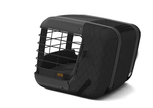 4Pets Caree Black 46,5x47,2x57 cm Design og trygghet for hund og katt 