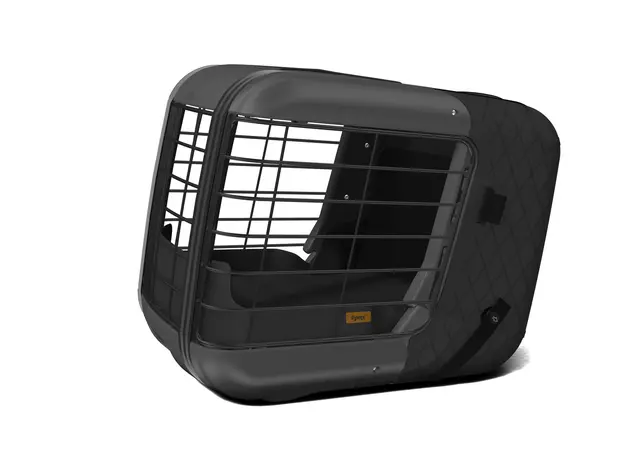 4Pets Caree Black 46,5x47,2x57 cm Design og trygghet for hund og katt 