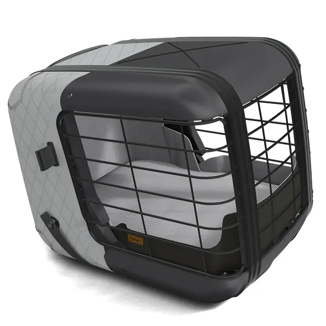 4Pets Caree Cool Grey 46,5x47,2x57 cm Design og trygghet for hund og katt 