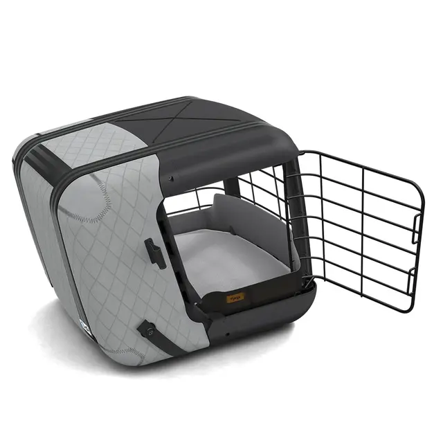 4Pets Caree Cool Grey 46,5x47,2x57 cm Design og trygghet for hund og katt 
