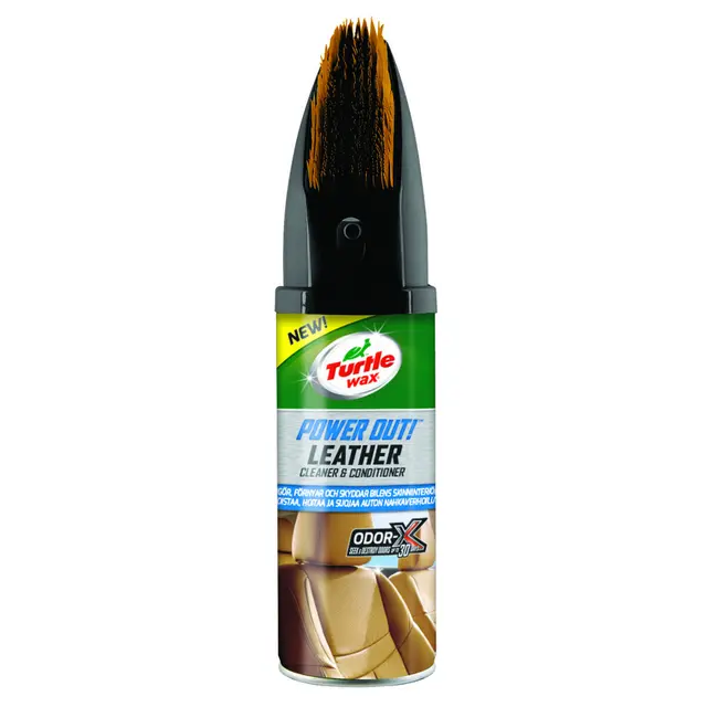 Power Out Leather Cleaner & Conditioner Skinnrens fra Turtle Wax, 500ml 