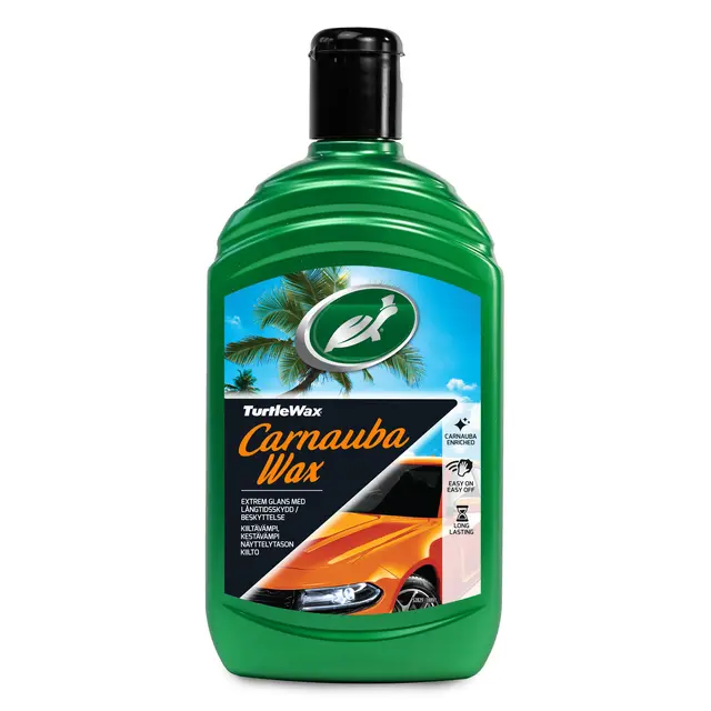 Turtle Wax Carnauba Car Wax Bilvoks med Carnauba 500ml 