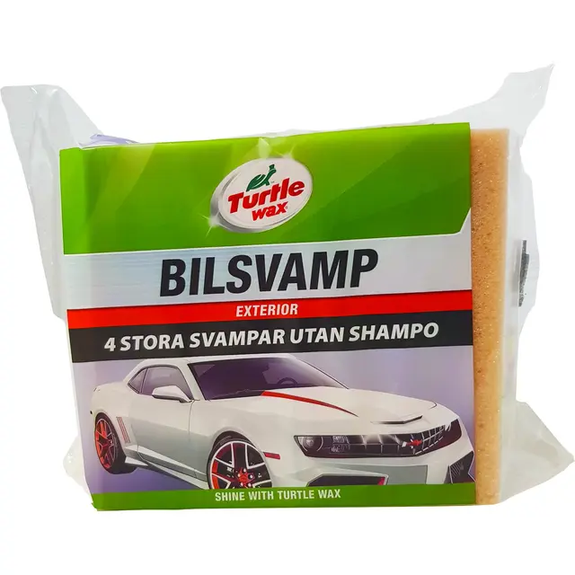 Turtle Wax Bilsvamp 4-pack Svamp 4 pk 