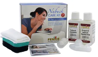 Fenice Nubuck Care Kit Rens og beskyttelse for semsket skinn
