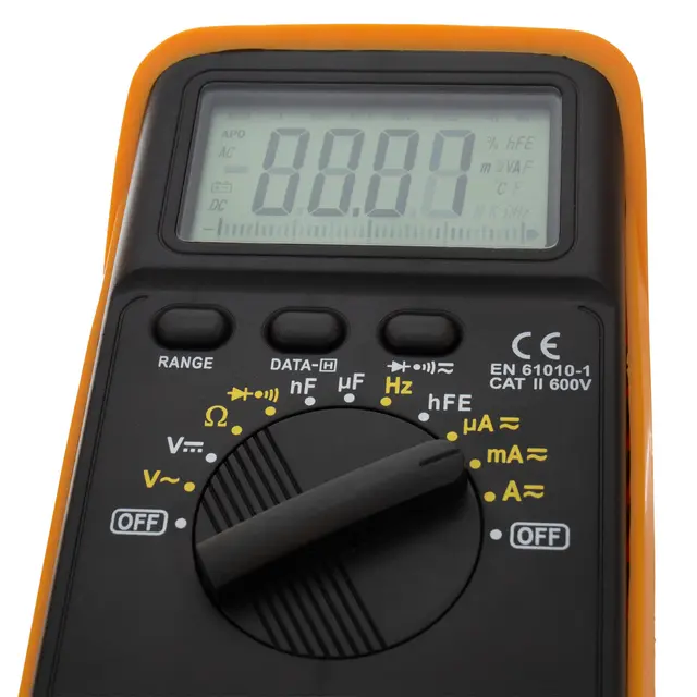 Carwise Multimeter Spenningsmåler for bil, bobil, båt m.m 