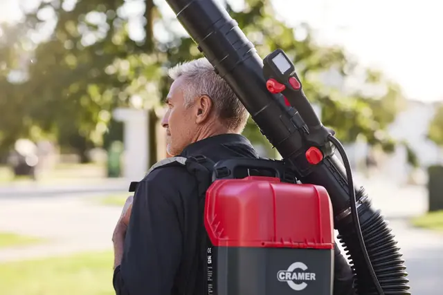 Cramer Optimus BB36 backpack løvblåser Kraftig ryggblåser for profesjonell bruk 