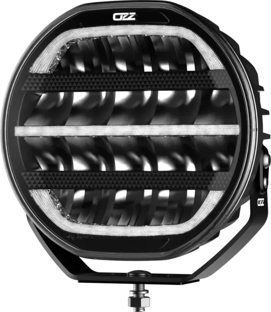 OZZ XR2 P fjernlys 9" Sort 16 LED m/parklys 15000 lumen 