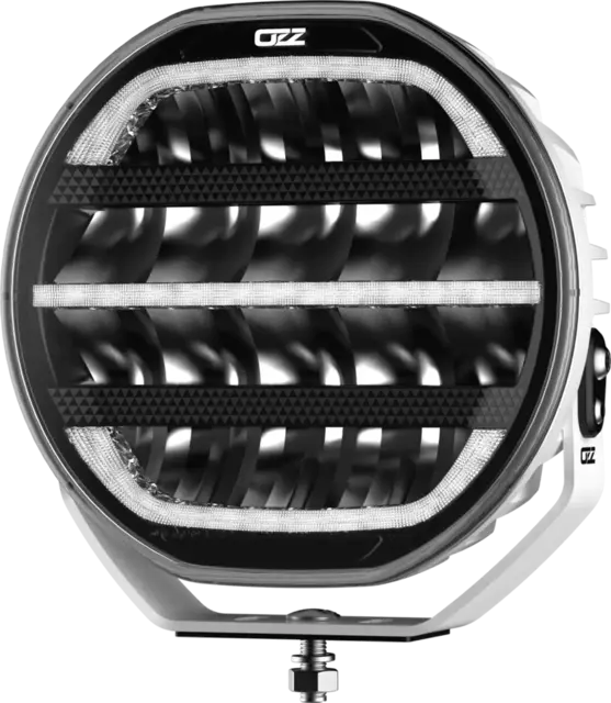 OZZ XR2 P fjernlys 9" Hvit 16 LED m/parklys 15000 lumen 