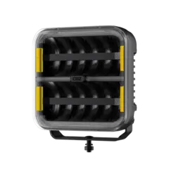 OZZ SQR 9&quot; fjernlys 210mm Med park- og varsellys, sort hus