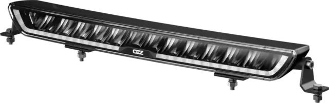 OZZ XB1 P20" fjernlys LED-bar kurvet m/posisjonslys Sort hus 