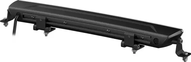 OZZ XB1 20" fjernlys kurvet 533mm Uten posisjonslys, sort hus 