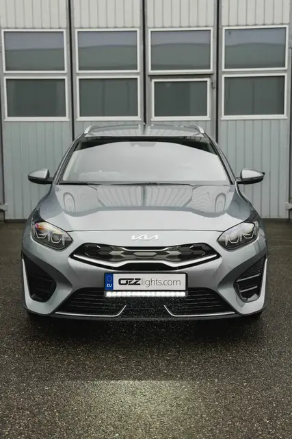 OZZ LP1 Fjernlys LED-bar m/skiltholder Sort 