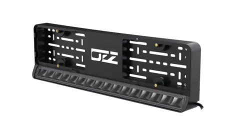 OZZ LP1 Fjernlys LED-bar m/skiltholder Sort