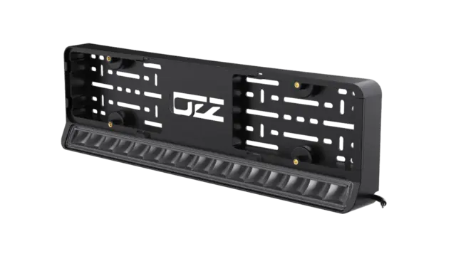 OZZ LP1 Fjernlys LED-bar m/skiltholder Sort 