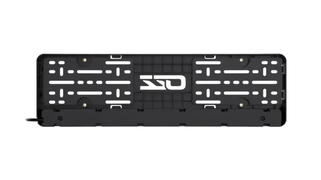 OZZ LP1 Fjernlys LED-bar m/skiltholder Sort 