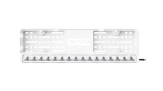 OZZ LP1 Fjernlys LED-bar m/skiltholder Hvit
