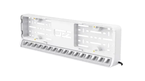 OZZ LP1 Fjernlys LED-bar m/skiltholder Hvit