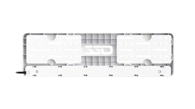 OZZ LP1 Fjernlys LED-bar m/skiltholder Hvit 