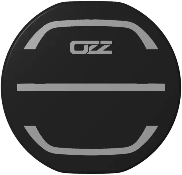 OZZ 9" Deksel rundt sort original Sort deksel til OZZ 9" LED-lamper 