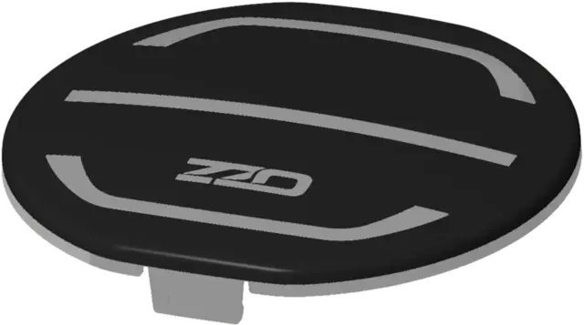 OZZ 9" Deksel rundt sort original Sort deksel til OZZ 9" LED-lamper 