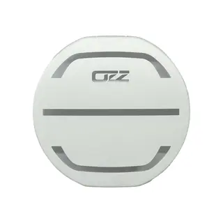 OZZ 9&quot; Deksel rundt hvit Hvit deksel for OZZ 9&quot; lamper