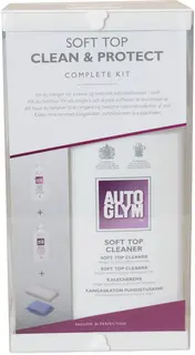Autoglym Soft Top Clean &amp; Protect Kit Rens og beskyttelse til cabriolet-topp