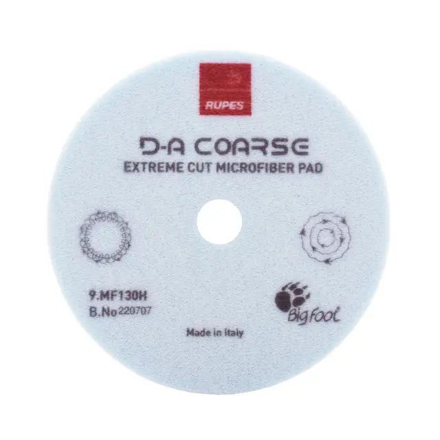 Rupes DA Microfiber Pad Coarse 130mm mikrofiberpute 