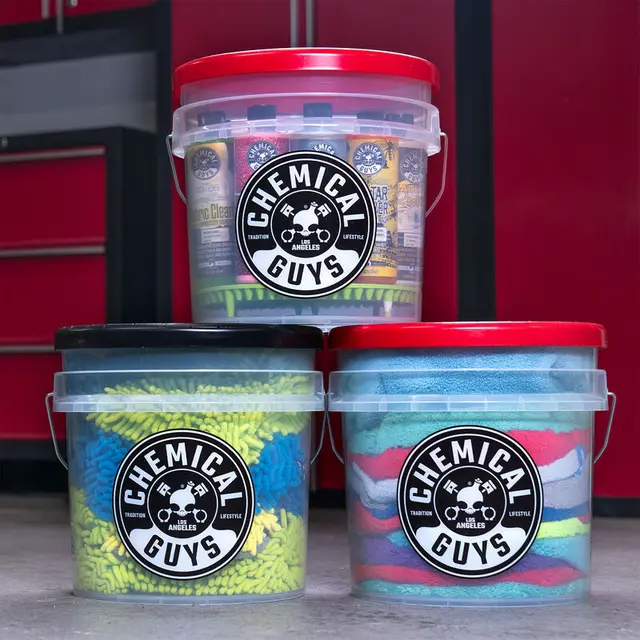 Chemical Guys Ultra Clear Bucket Kraftig vaskebøtte på hele 14.5L 