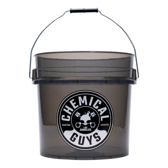Chemical Guys Smoked Black Bucket Kraftig vaskebøtte på hele 14.5L 