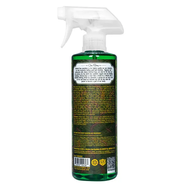 Chemical Guys Hard Cash Air Freshener Luktfrisker og odør eliminator, 473ml 