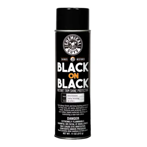 Chemical Guys Black On Black Plast, gummi og vinylfornyer