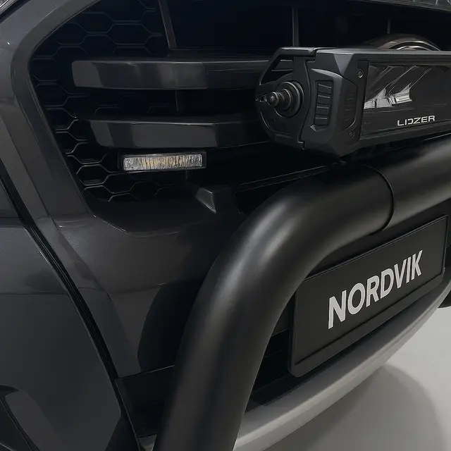 VP 6 LED Slim Grille Blitz Blå BLÅLYS - B92mm H19mm D21mm 