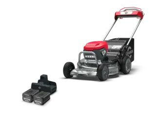 Cramer Optimus ATM53A gressklipper med batterier og lader