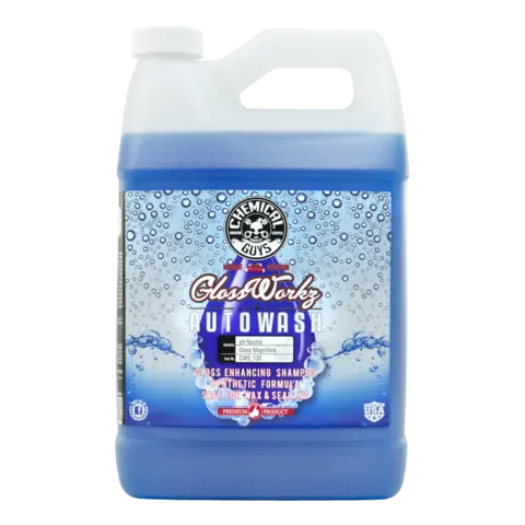 Chemical Guys Glossworkz Auto Wash S&#229;pe som fremmer glans - 3,7 l