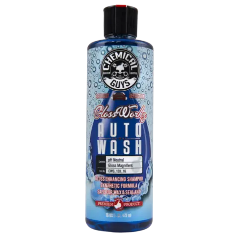 Chemical Guys Glossworkz Auto Wash S&#229;pe som fremmer glans - 473 ml