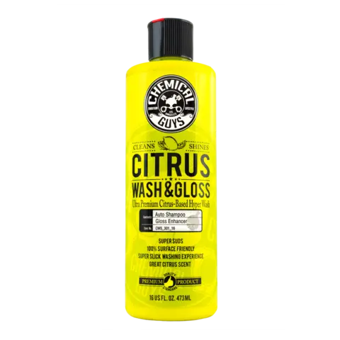 Chemical Guys Citrus Wash &amp; Gloss Sitrusbasert bilshampo med glans, 473m