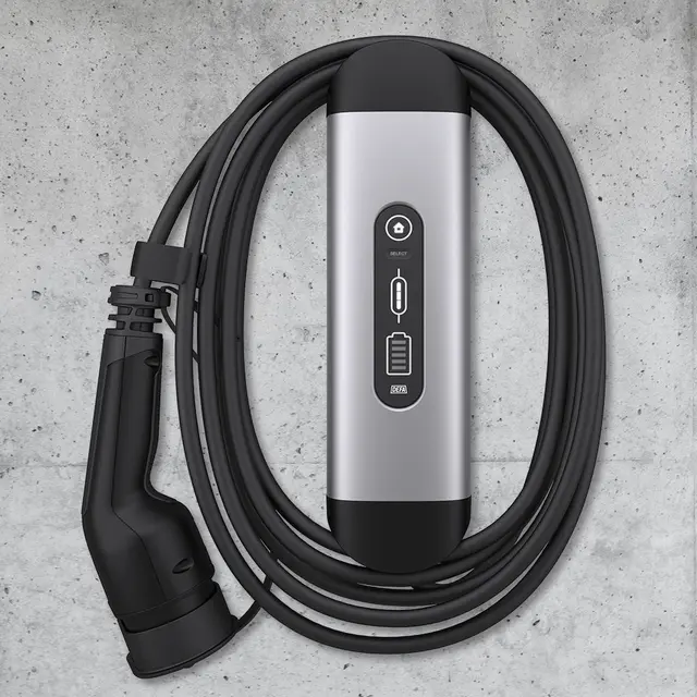 DEFA Solid™ ladestasjon 4.6kW m/Type 2 kabel 