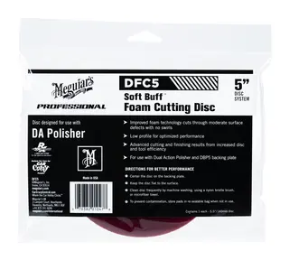 Meguiars Cutting Disc 127mm R&#248;d Grov poleringspute