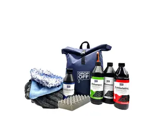 Drop Off vaskepakke Med NY bag - komplett sett