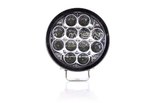 Lumen Cyclops7 LED fjernlys Rundt design og kraftig&#160;ekstralys