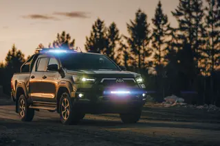 Lumen Alert Advanced 76 cm oransje Helt unik LED varsellysbjelke