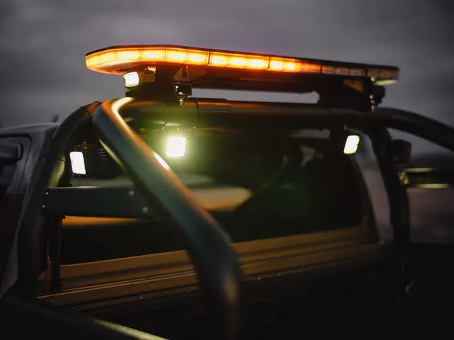 Lumen Alert Advanced 120 cm oransje Helt unik LED varsellysbjelke 