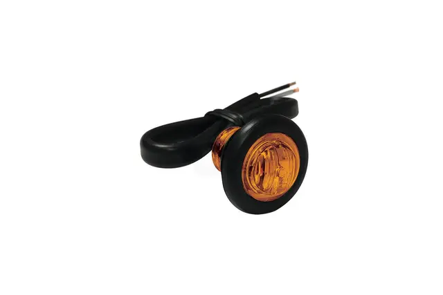 LED Autolamps M181 runde markeringslys Oransje 12v 
