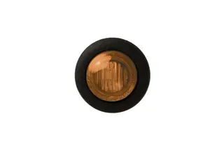 LED Autolamps M181 runde markeringslys Oransje 12/24v