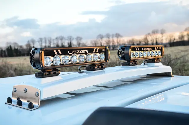 Lazer ST8 EVO LED fjernlys Liten, godkjent LEDbar med høy effekt! 