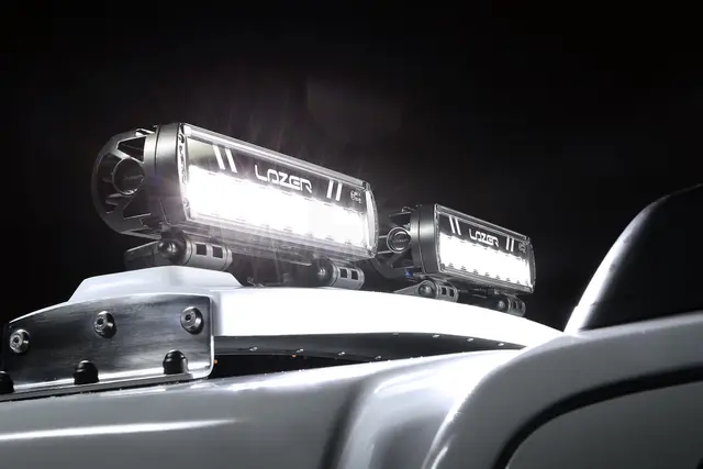Lazer ST8 EVO LED fjernlys Liten, godkjent LEDbar med høy effekt! 