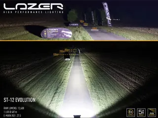 Lazer ST12 EVO LED fjernlys Heftig LED bar - 12408 lumen