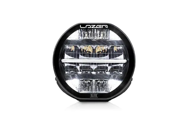Lazer Sentinel 7 Elite LED fjernlys Med posisjonslys - 10248 lumen - Sort 