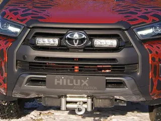 Lazer grillbrakett Toyota Hilux SR+ Invincible X 2020+ (Triple-R 750)