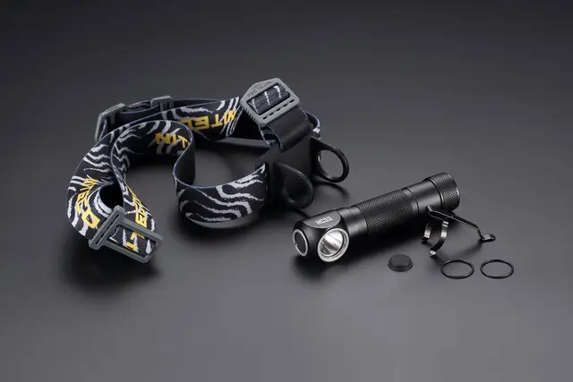 Nitecore HC33 LED hodelykt Med batteri og lader 